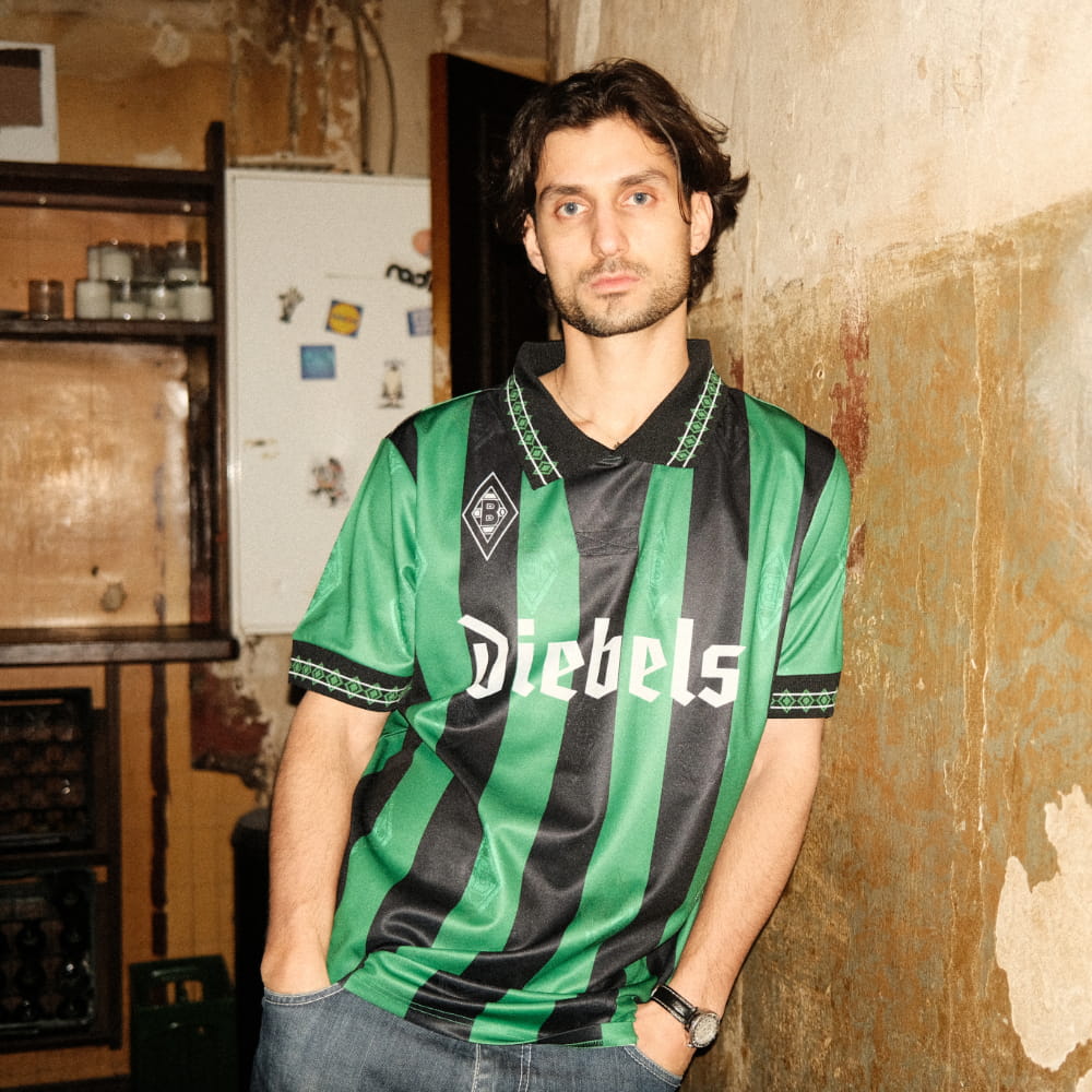 copa-classic-gladbach-1995-96-retro-fu-balltrikot-gr-n-schwarz image 2