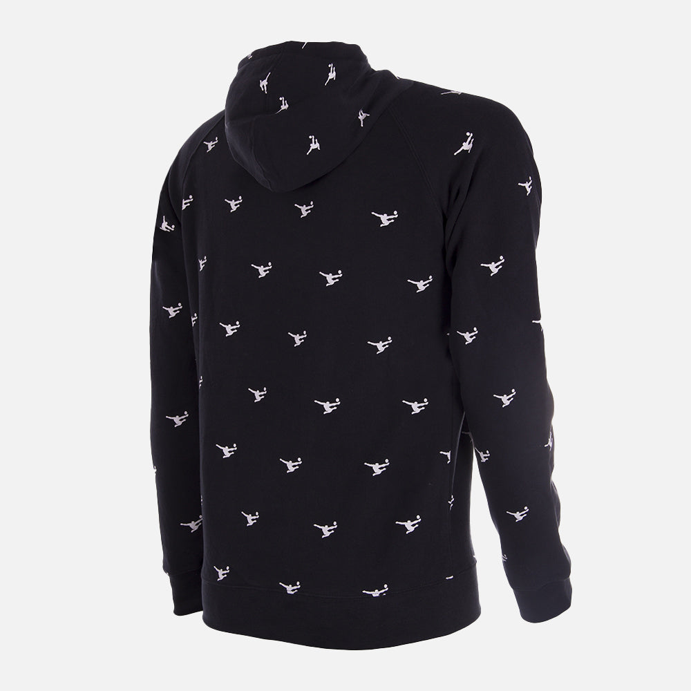 copa-panini-all-over-kapuzenpullover-schwarz-baumwolle image 3