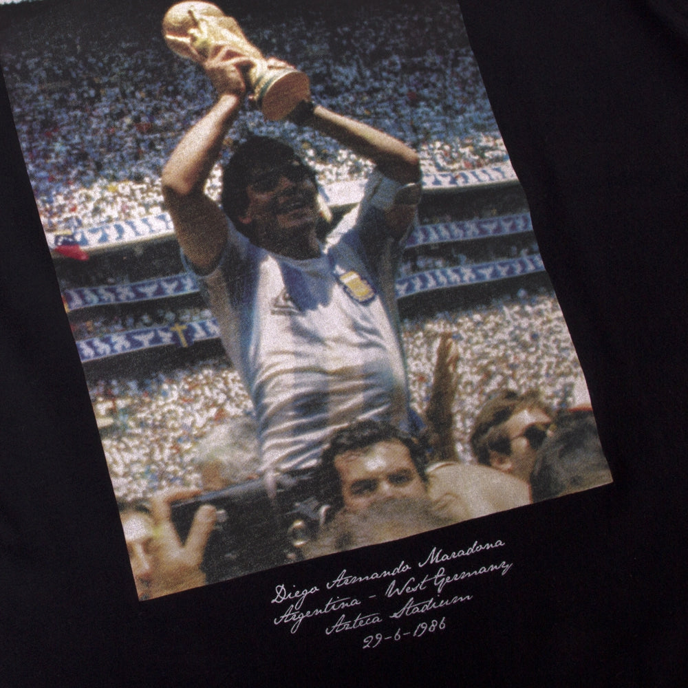 copa-classic-maradona-argentinien-1986-t-shirt-schwarz image 3