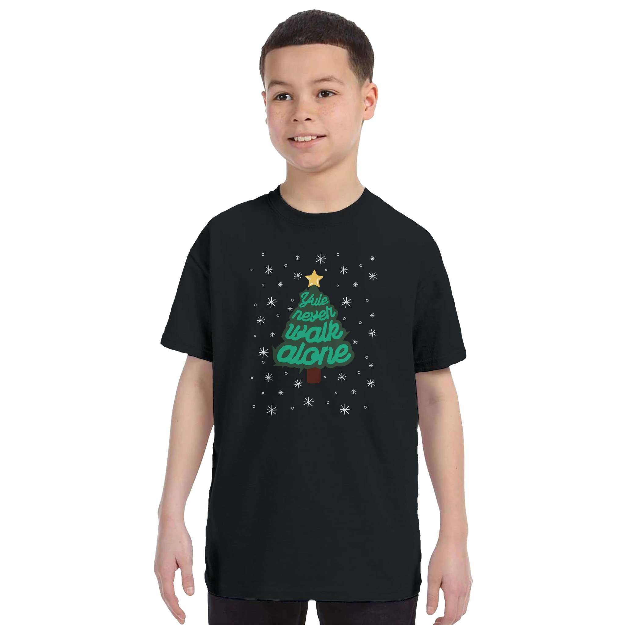 anfield-apparel-yule-never-walk-alone-kinder-t-shirt-weihnachten image 5