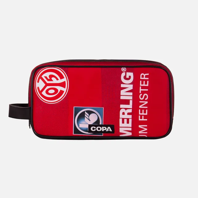 copa-classic-recycled-toiletry-bag-kulturbeutel-rot-unikat image 1