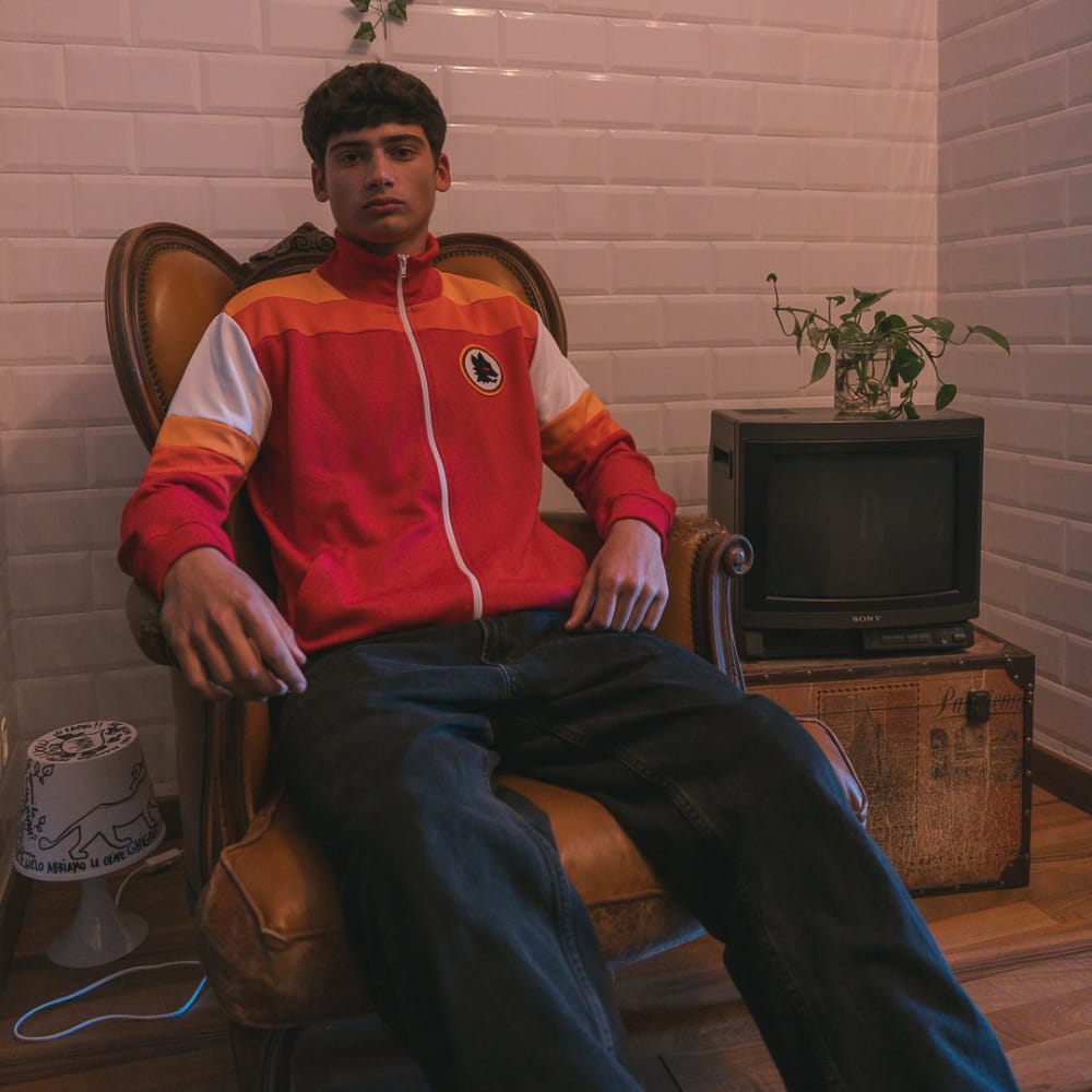 copa-classic-as-rom-1979-80-jacke-rot-herren image 2