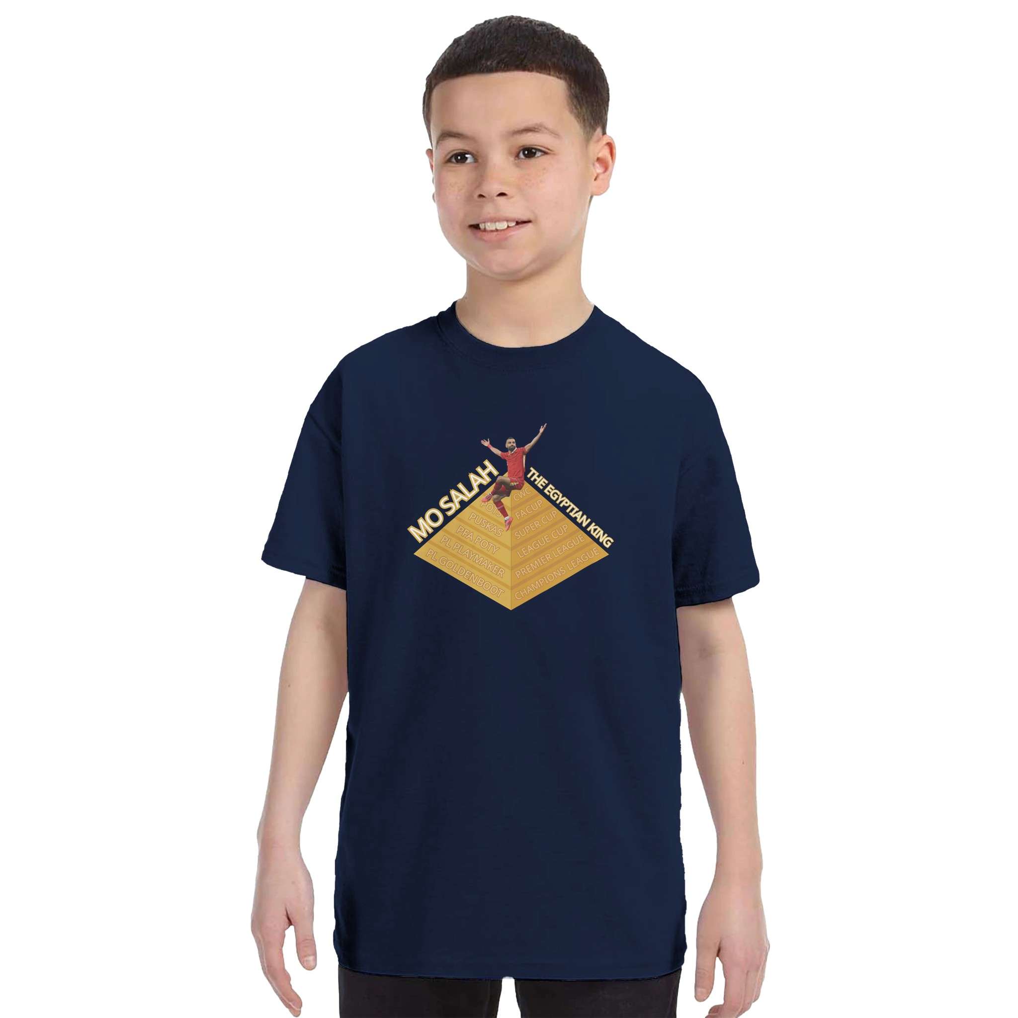 anfield-apparel-the-egyptian-king-mo-salah-kinder-t-shirt-baumwolle image 7