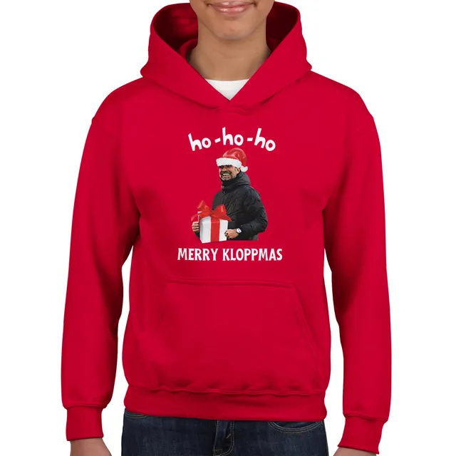 anfield-apparel-merry-kloppmas-lfc-kinder-hoodie-weihnachten image 1