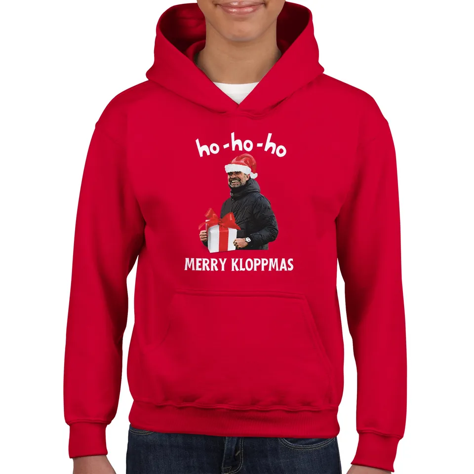 anfield-apparel-merry-kloppmas-lfc-kinder-hoodie-weihnachten image 1