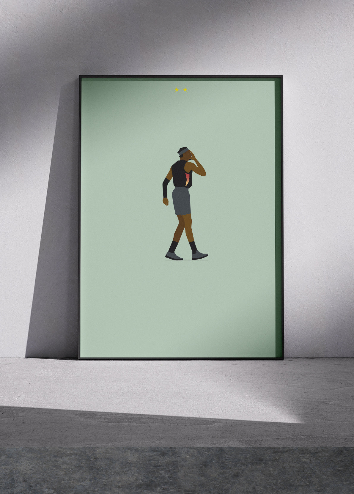 hands-of-god-army-knife-print-a3-basketball-weltmeister image 2