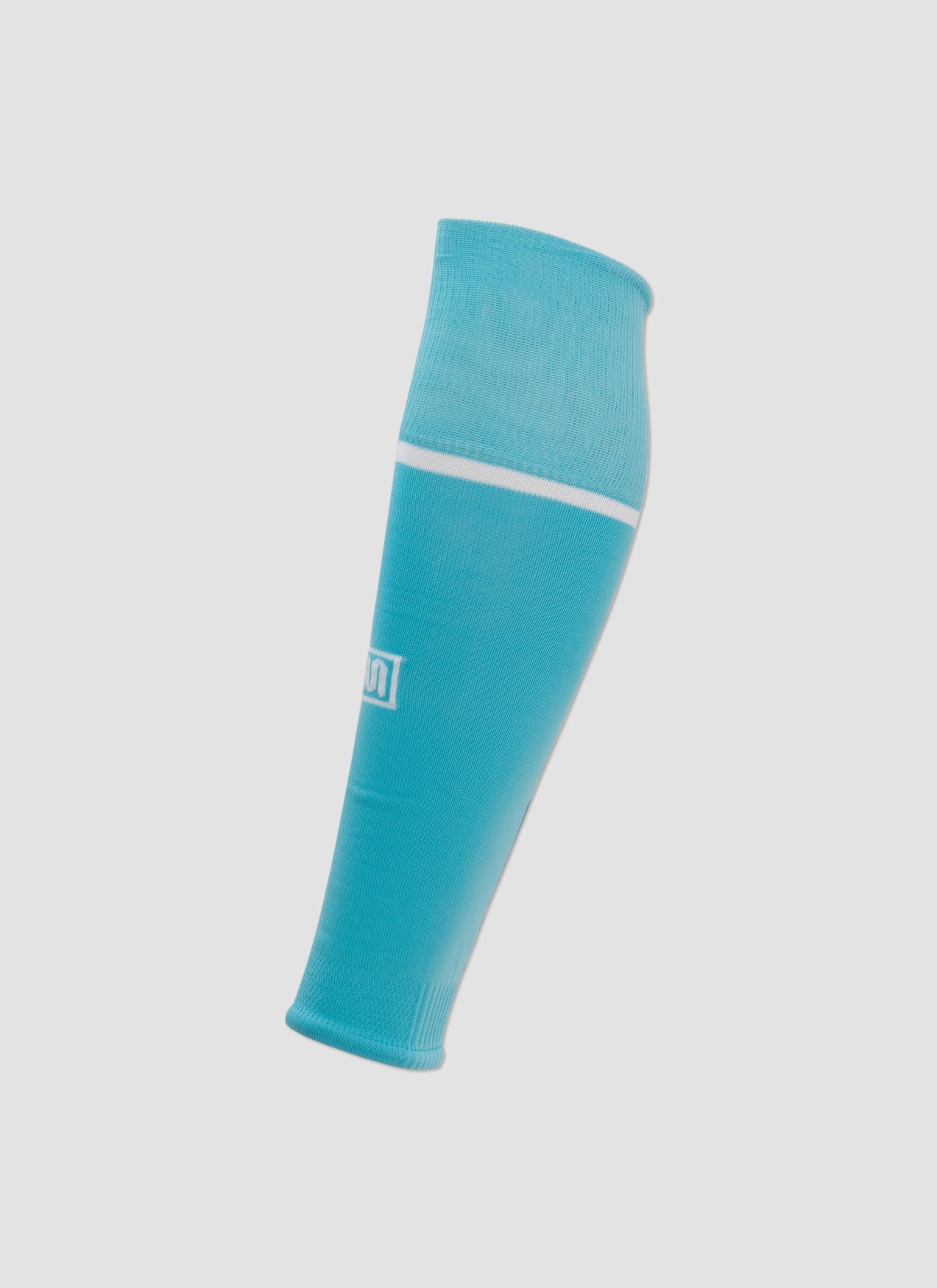 meyba-footless-football-sock-fu-ballstutzen-aqua-white image 2