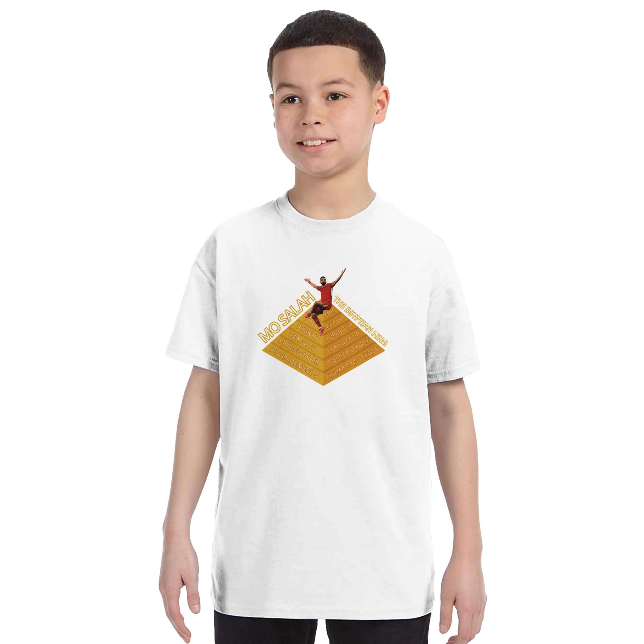 anfield-apparel-the-egyptian-king-mo-salah-kinder-t-shirt-baumwolle image 2