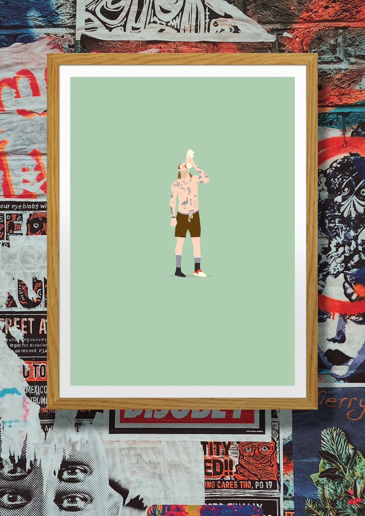 hands-of-god-prints-shoey-print-a3-st-pauli-irvine image 4
