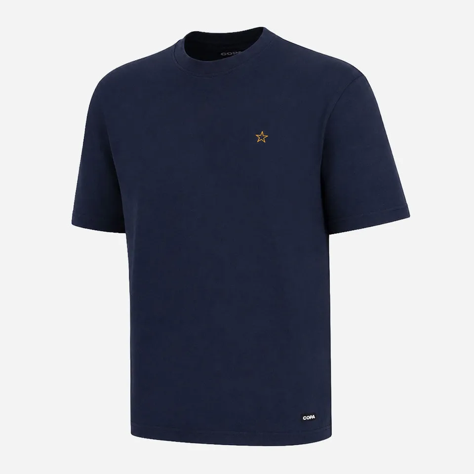 copa-classic-england-legends-t-shirt-bestickt-marineblau image 1