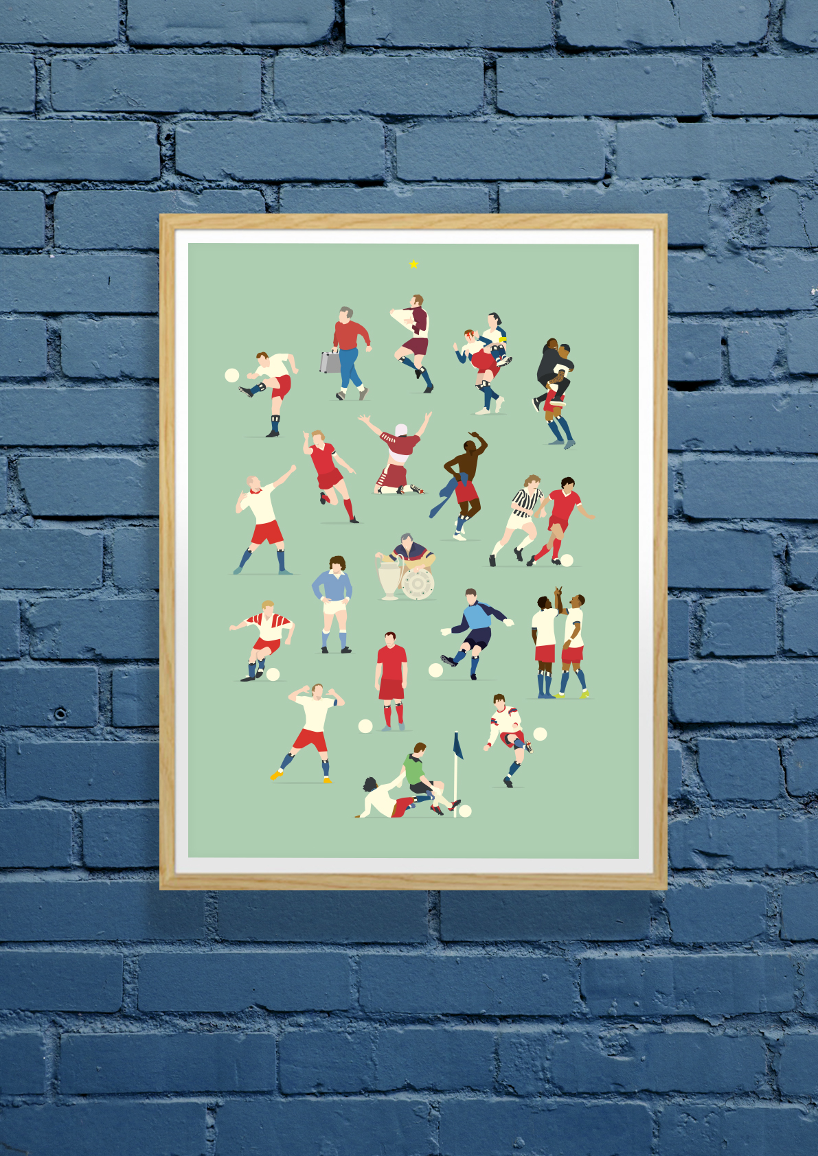 hands-of-god-hamburg-legends-hsv-print-50x70 image 2