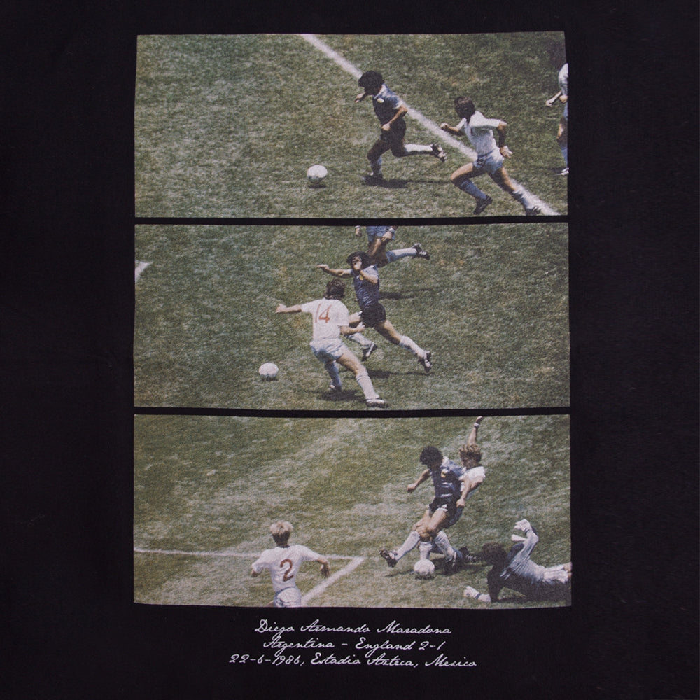 copa-classic-maradona-x-copa-1986-solo-goal-t-shirt-schwarz image 3