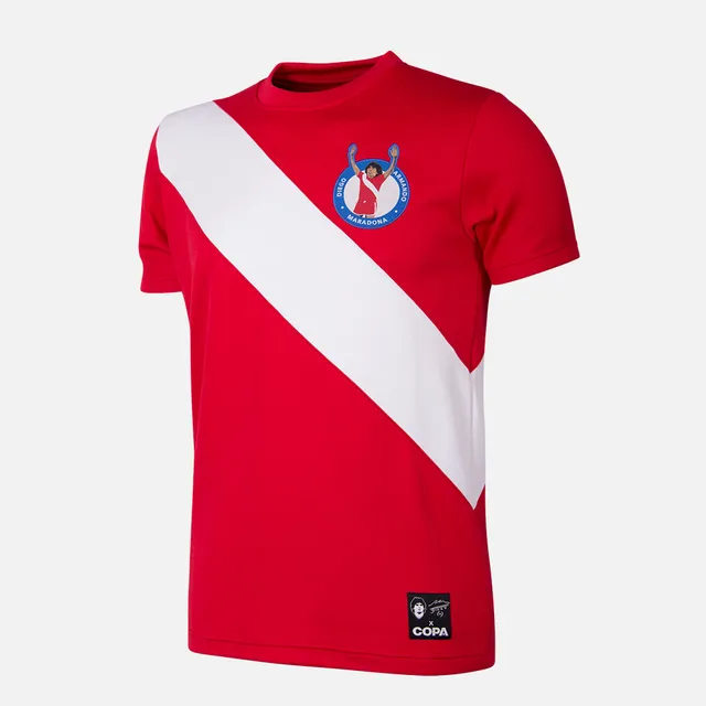 copa-classic-maradona-argentinos-juniors-1976-trikot-rot-retro image 1