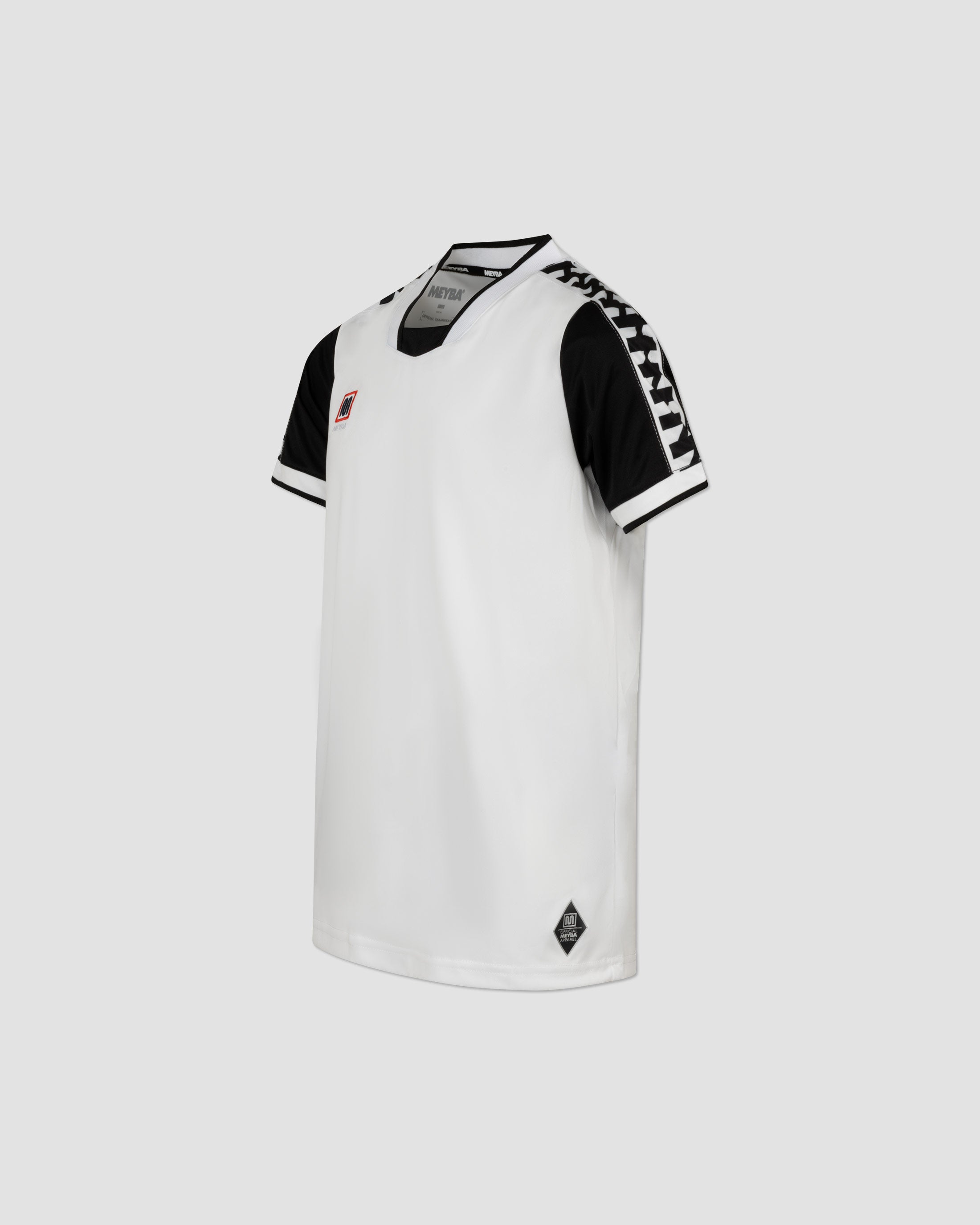 meyba-youth-alpha-contrast-trikot-wei-schwarz image 2