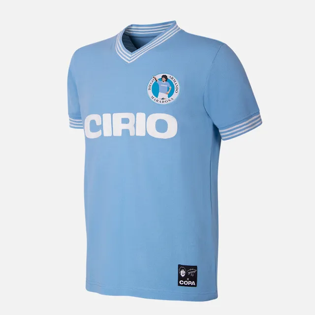 copa-classic-maradona-napoli-1984-fu-balltrikot-blau image 1