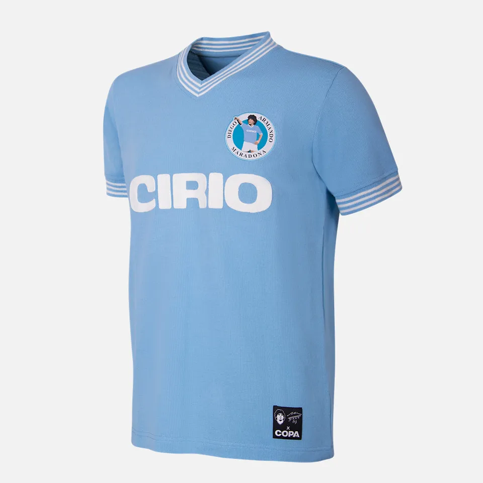 copa-classic-maradona-napoli-1984-fu-balltrikot-blau image 1