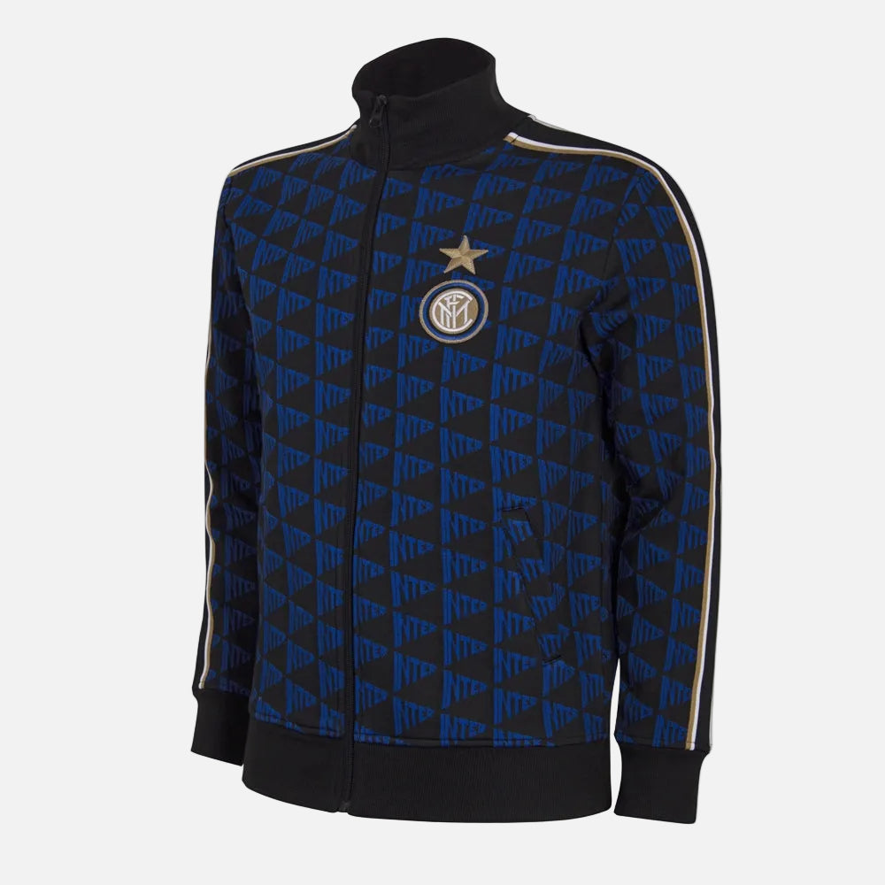 copa-classic-fc-internazionale-all-over-jacke-schwarz-blau-recycelt image 1