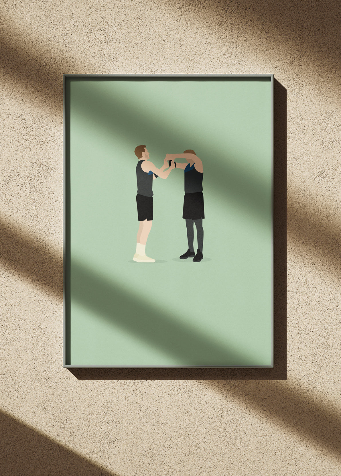 hands-of-god-prints-milk-the-cow-kunstdruck-a3-basketball image 4