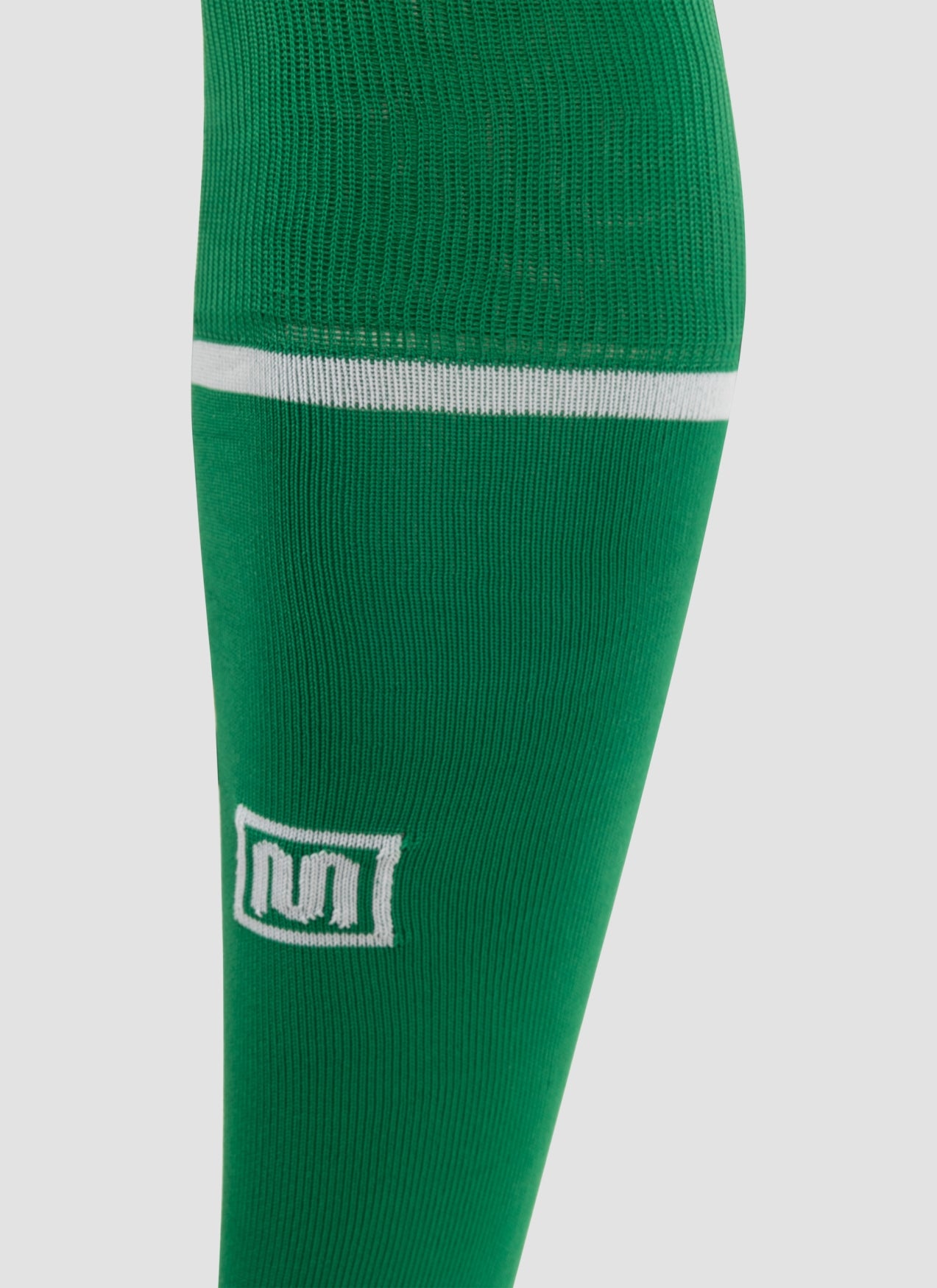 meyba-footless-football-sock-socken-jolly-green-white-s-m image 3