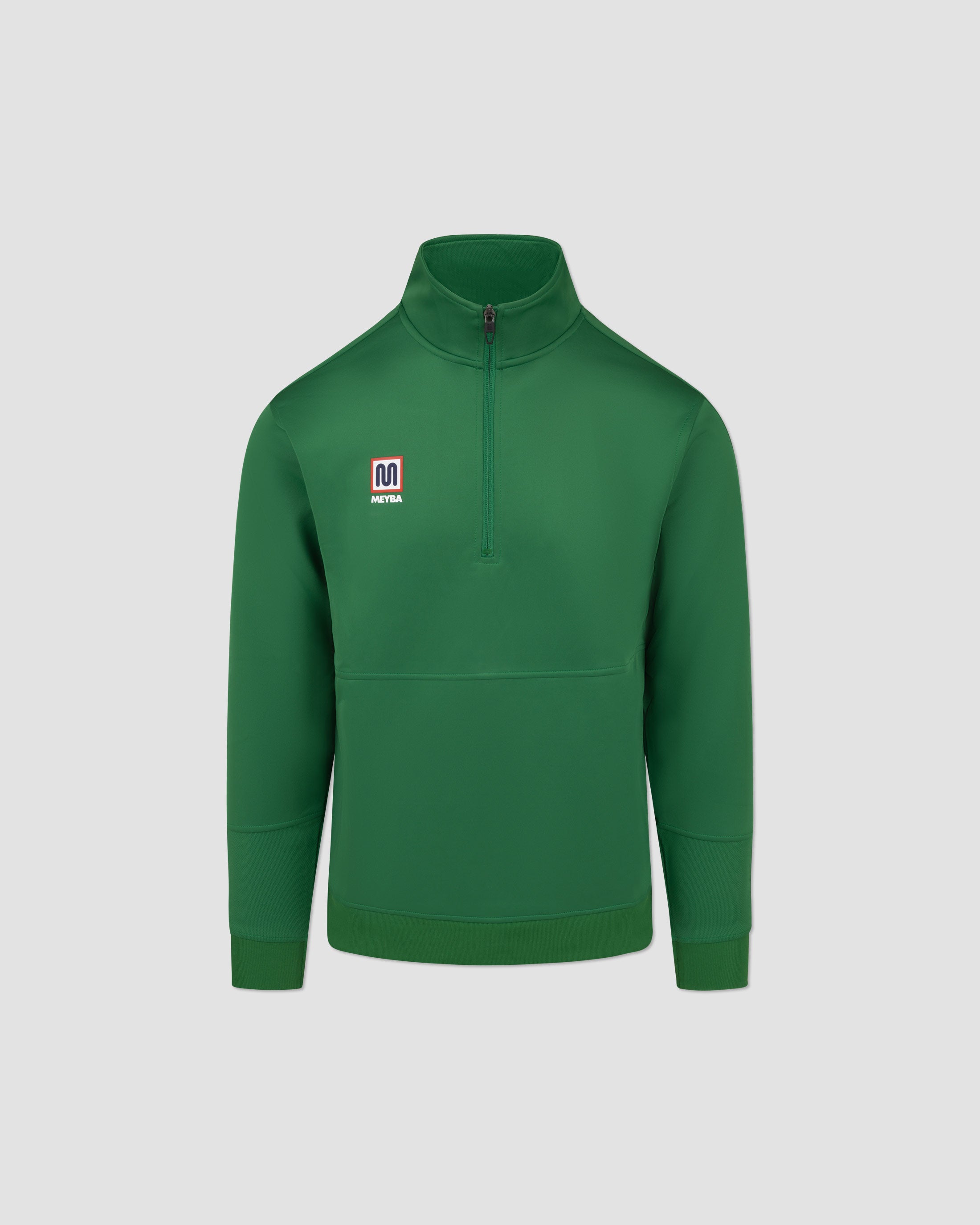 meyba-apg-half-zip-sweat-mty03003-sweatshirt-jolly-green image 1