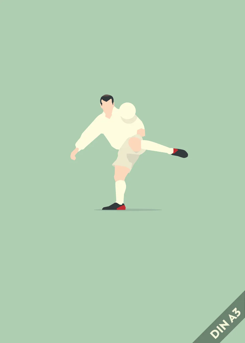 hands-of-god-zz-on-top-print-zidane-volley-poster-a3 image 1