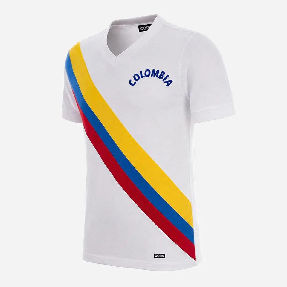 copa-classic-kolumbien-1973-retro-trikot-wei-herren image 1