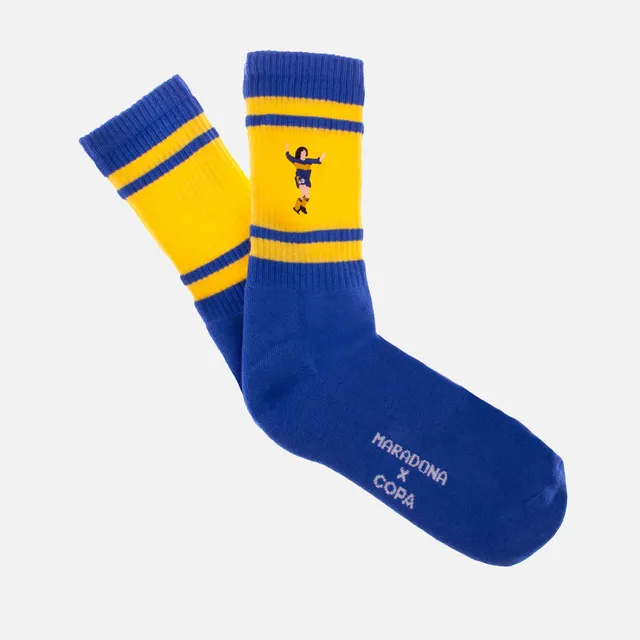 copa-maradona-x-copa-boca-socken-blau-gr-40-46-frottee image 1