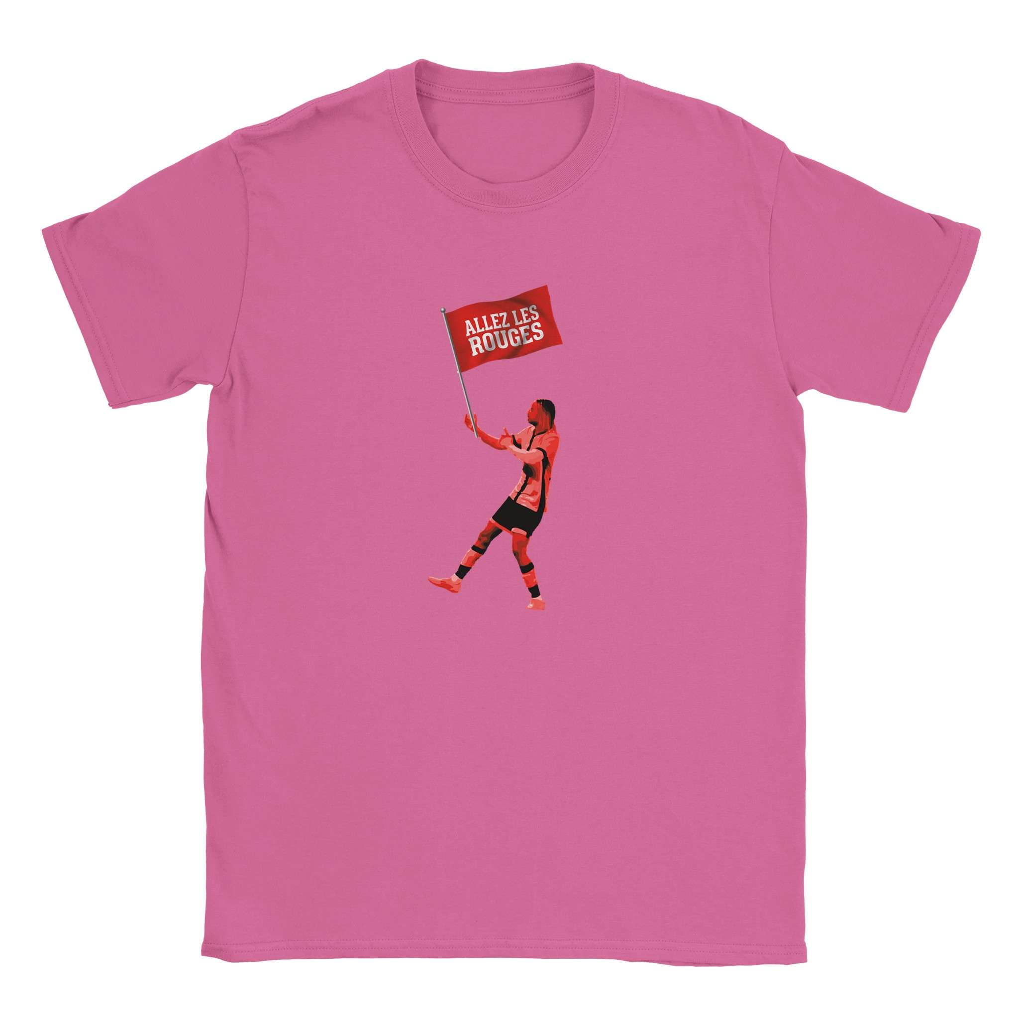 anfield-apparel-allez-les-rouges-bradley-barcola-t-shirt-baumwolle image 3