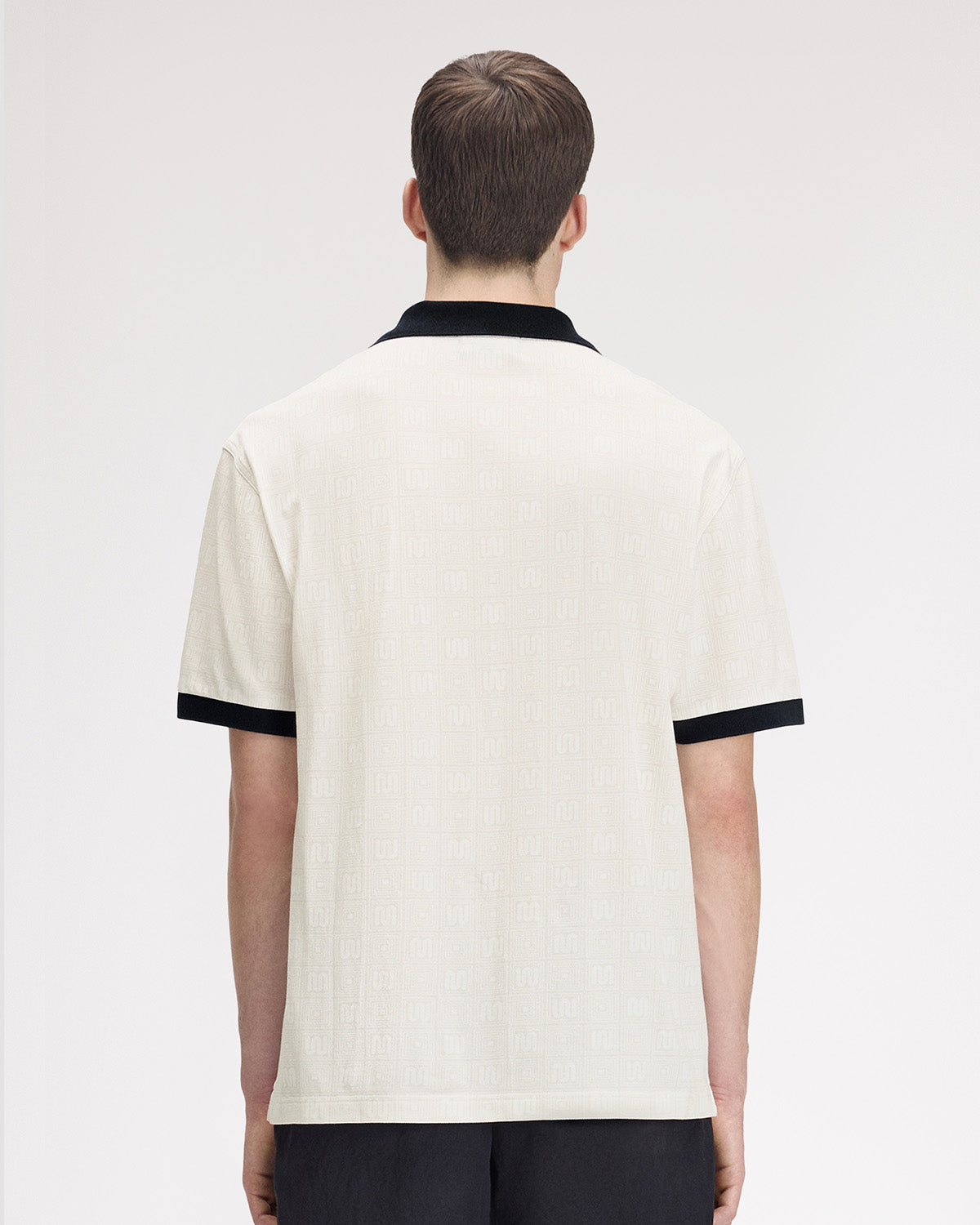 meyba-x-fred-perry-printed-polo-sm2161-polo-off-white-pique image 4