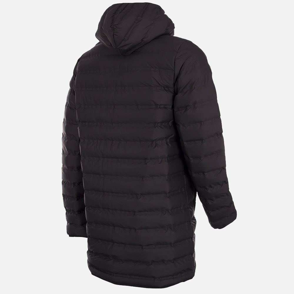 copa-classic-football-lange-pufferjacke-kapuze-schwarz-regular-fit image 3