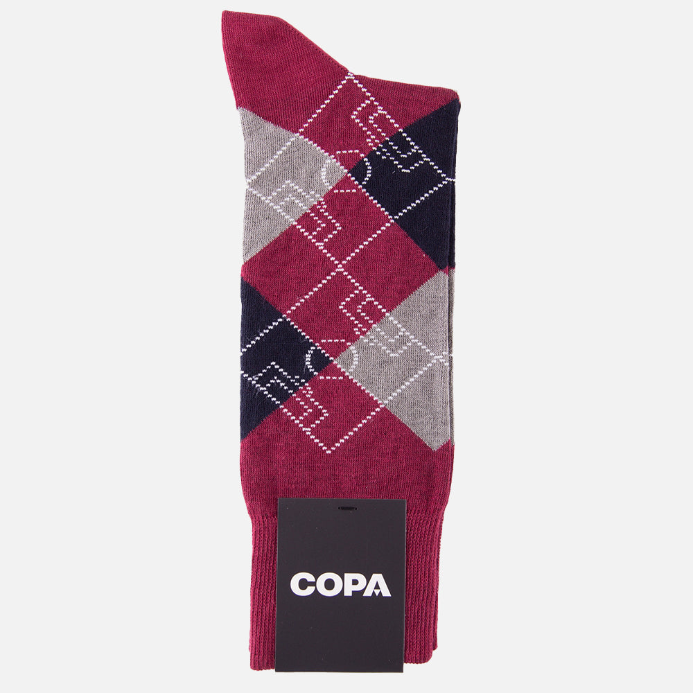 copa-socks-argyle-fu-ballplatz-socken-rot-40-46 image 4