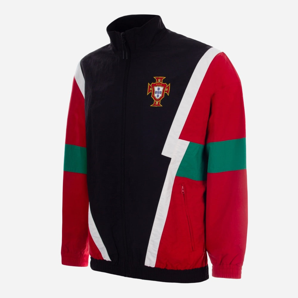 copa-classic-portugal-1990-fussballjacke-rot-schwarz image 1