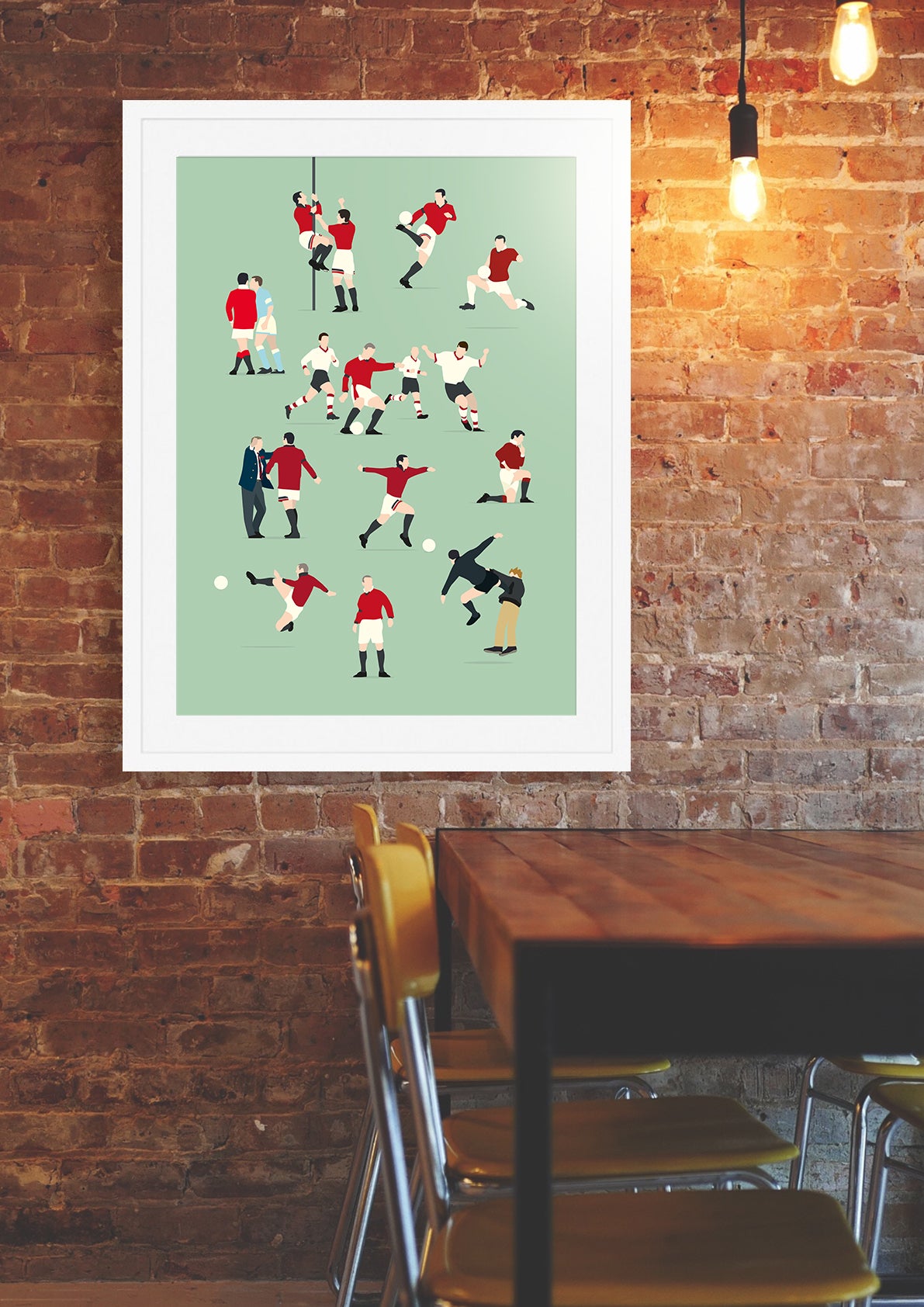 hands-of-god-prints-le-roi-poster-50x70-cantona-man-united image 2
