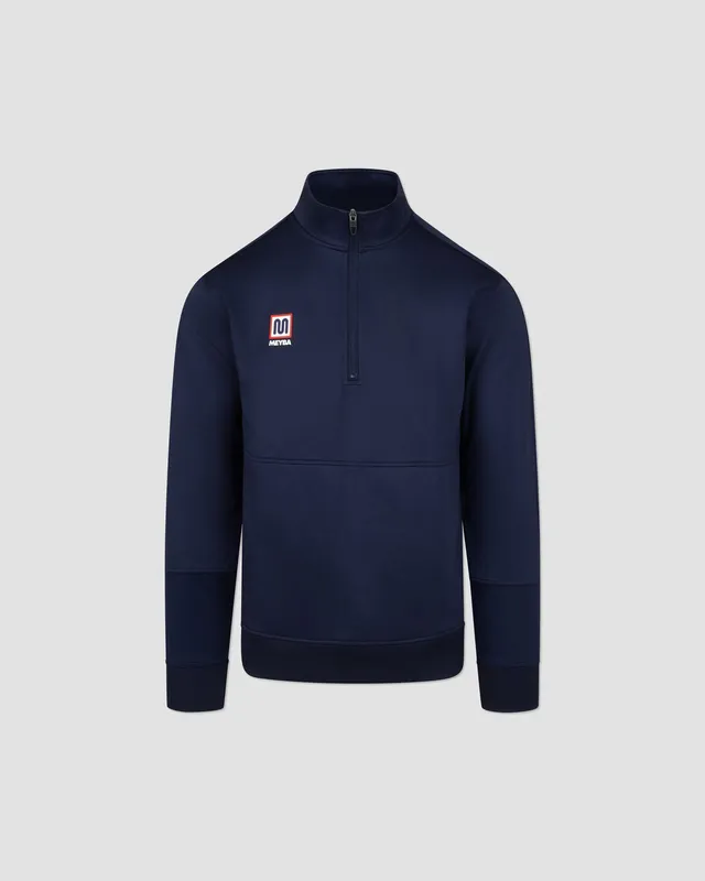 meyba-apg-half-zip-sweat-pullover-navy-taschen image 1