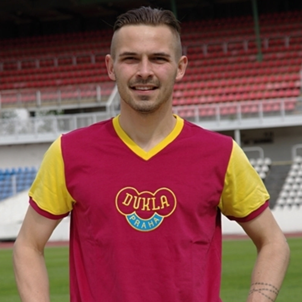 copa-classic-dukla-prag-60er-fu-balltrikot-rot-herren image 2