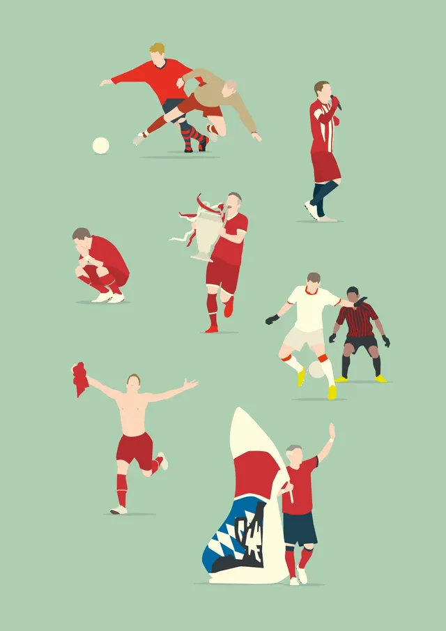 hands-of-god-prints-fussballgott-poster-50x70-schweinsteiger image 1