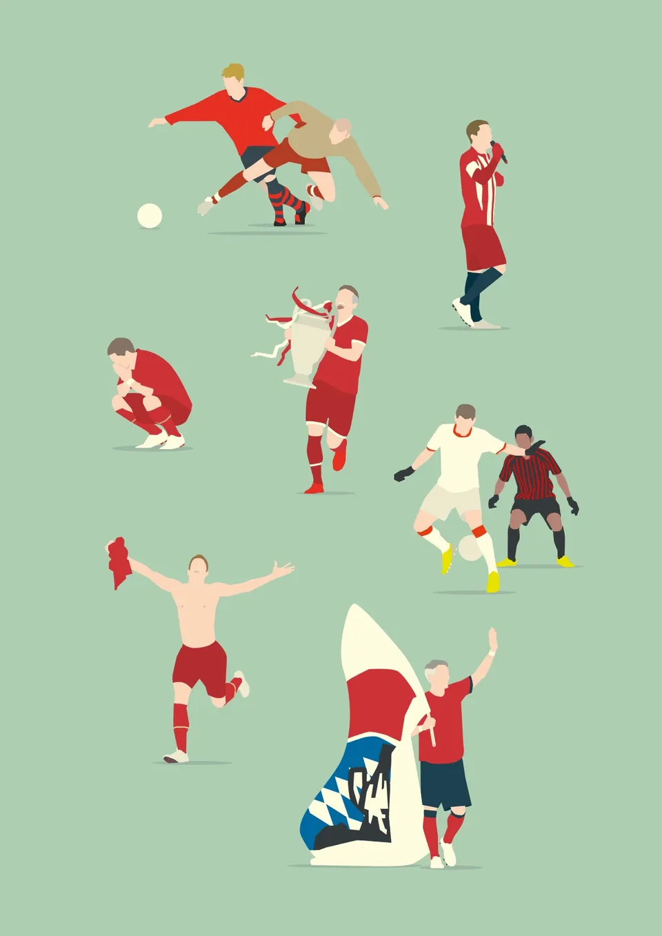 hands-of-god-prints-fussballgott-poster-50x70-schweinsteiger image 1