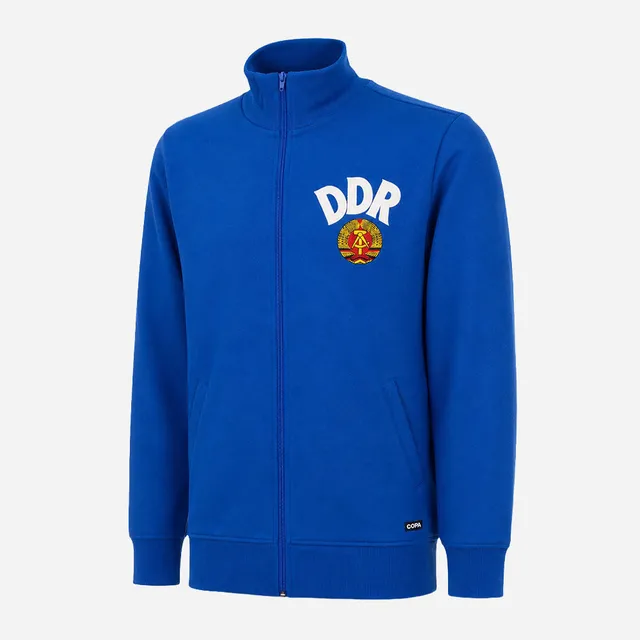 Copa Classic DDR 70er Retro Fußballjacke Blau