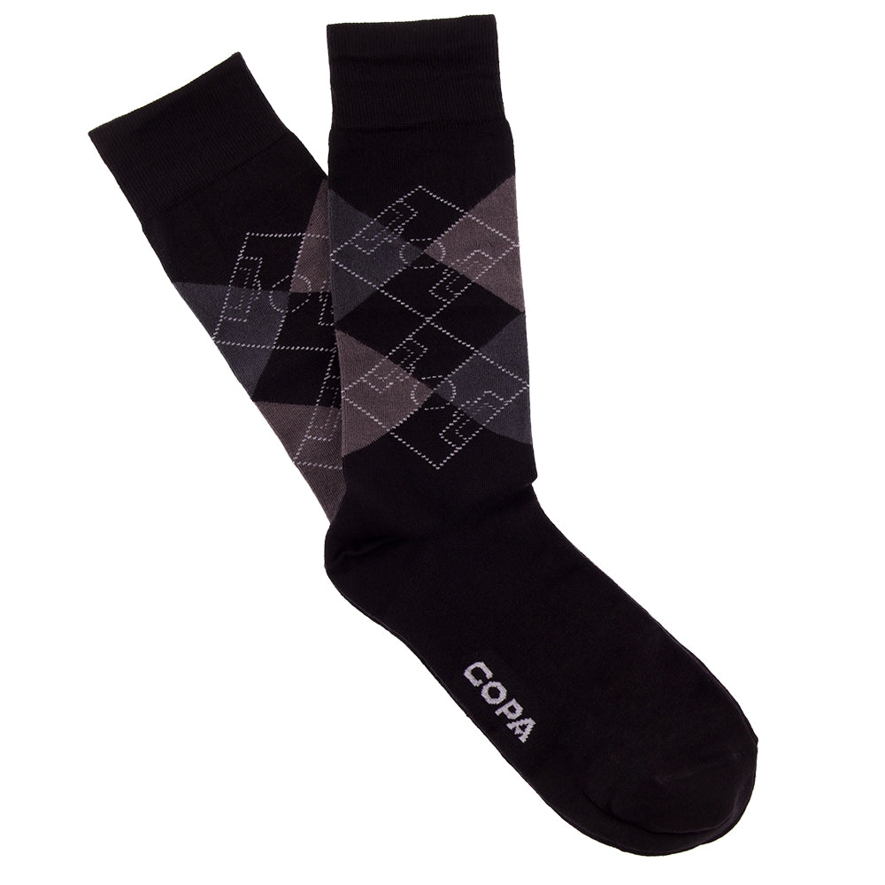 copa-classic-argyle-socken-box-set-schwarz-40-46-retro image 5