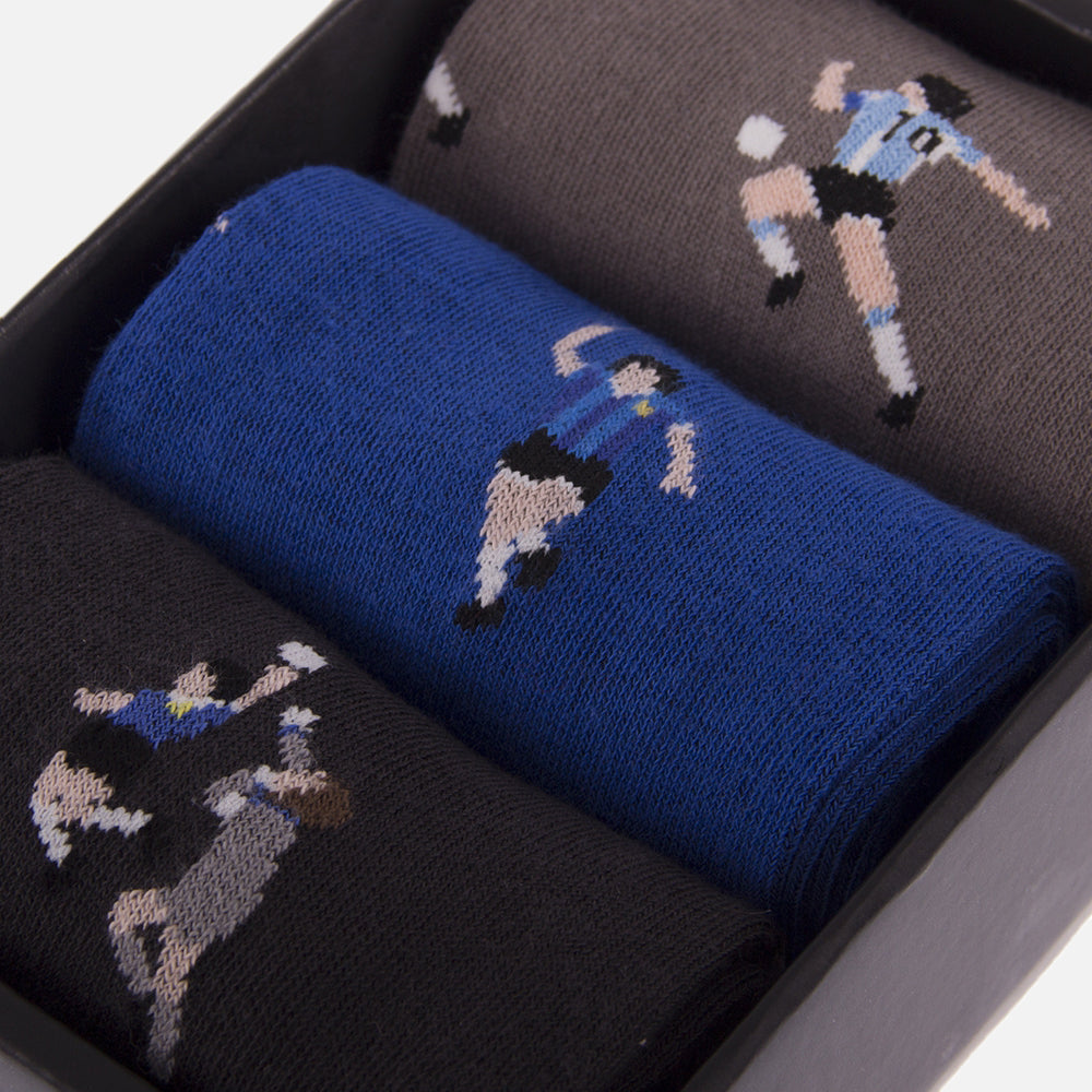 copa-classic-maradona-x-copa-argentinien-socken-box-schwarz image 2
