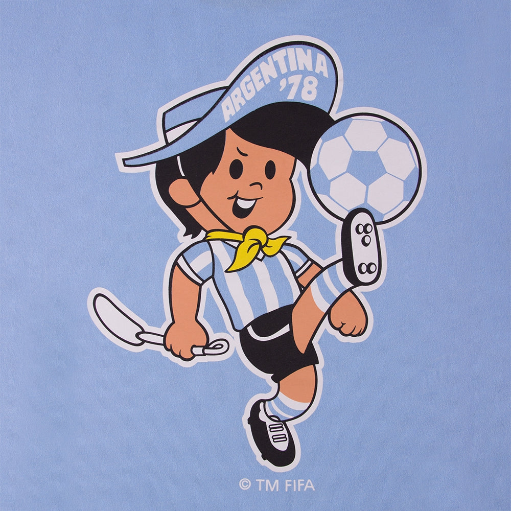 copa-classic-argentinien-1978-gauchito-t-shirt-blau image 3