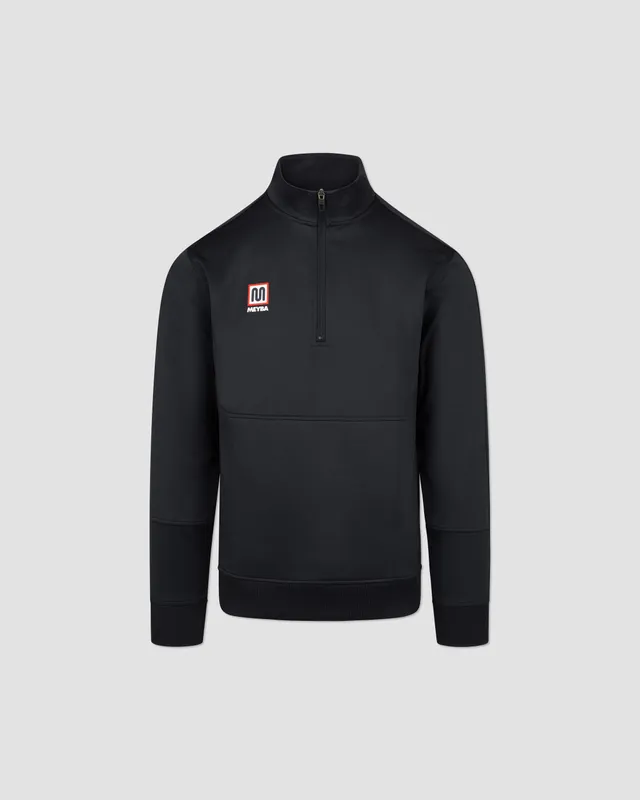 meyba-apg-half-zip-sweat-pullover-schwarz-mta03003 image 1